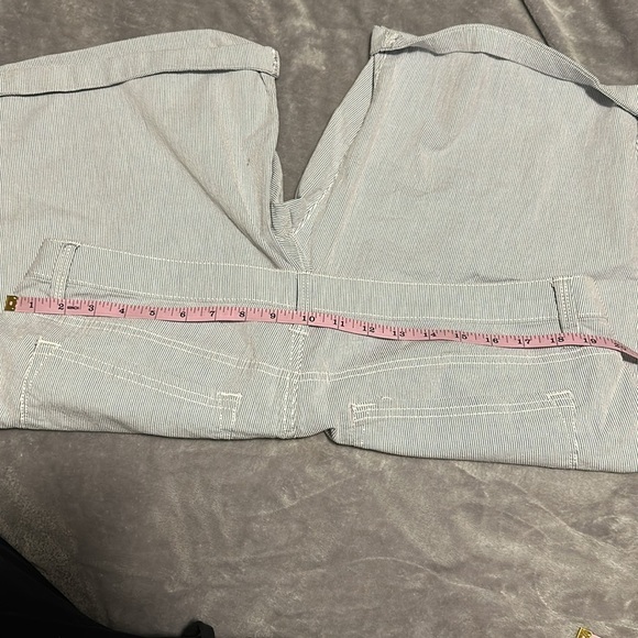 Riders by Lee midrise Bermuda White/Grey Stripe 18M - Picture 7 of 7